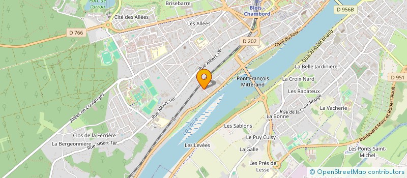 localisation de l'entreprise MONSIEUR VICTOR FOUGERAY  OUCQUES LA NOUVELLE