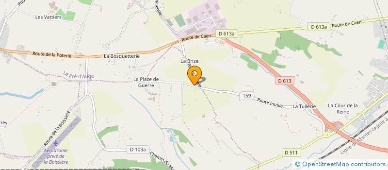 localisation de l'entreprise MONSIEUR VICTOR FOUQUET  SAINT-PIERRE-DES-IFS