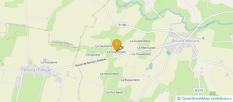 localisation de l'entreprise MONSIEUR VICTOR FOURNIER à BOUILLE-MENARD