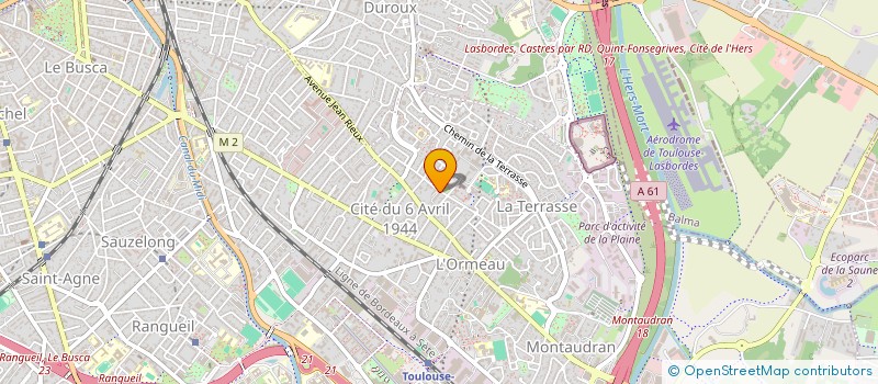 localisation de l'entreprise MONSIEUR VICTOR FRANCOIS à TOULOUSE