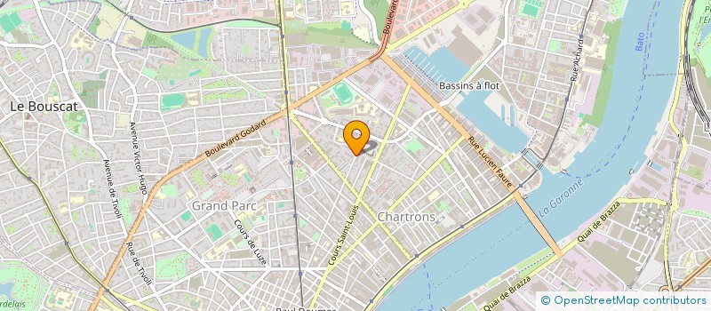 localisation de l'entreprise MONSIEUR VICTOR FRANCQ  BORDEAUX