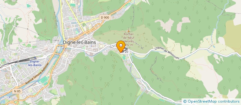 localisation de l'entreprise MONSIEUR VICTOR FRANKOWICZ à DIGNE-LES-BAINS
