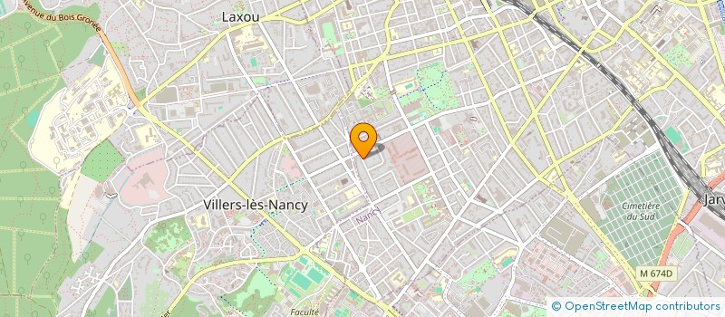 localisation de l'entreprise MONSIEUR VICTOR FREY  NANCY