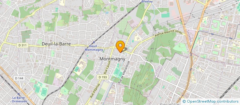 localisation de l'entreprise MONSIEUR VICTOR FRIPTU  MONTMAGNY