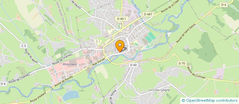 localisation de l'entreprise MONSIEUR VICTOR FROSIO  CHARLIEU