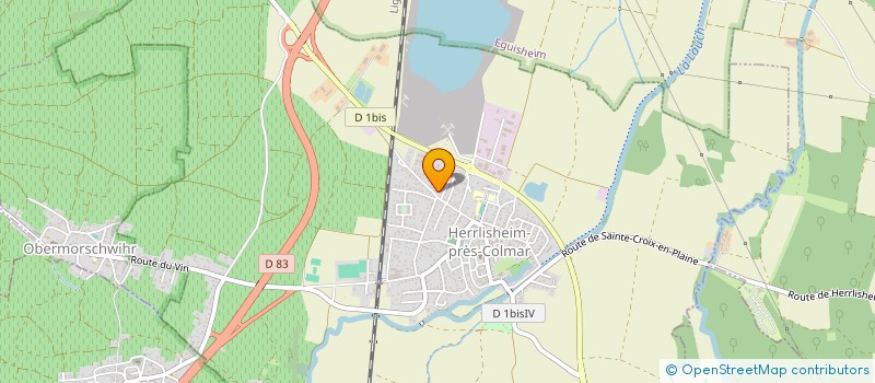 localisation de l'entreprise MONSIEUR VICTOR FURSTENBERGER  HERRLISHEIM-PRES-COLMAR