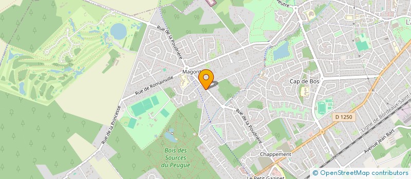 localisation de l'entreprise MONSIEUR VICTOR GAILLARD  PESSAC