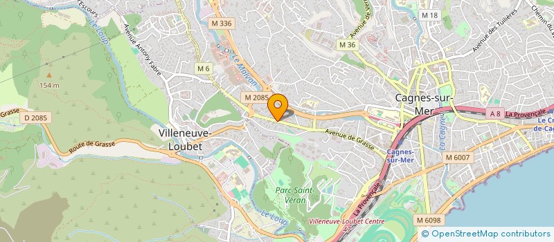 localisation de l'entreprise MONSIEUR VICTOR GAIO à CAGNES-SUR-MER