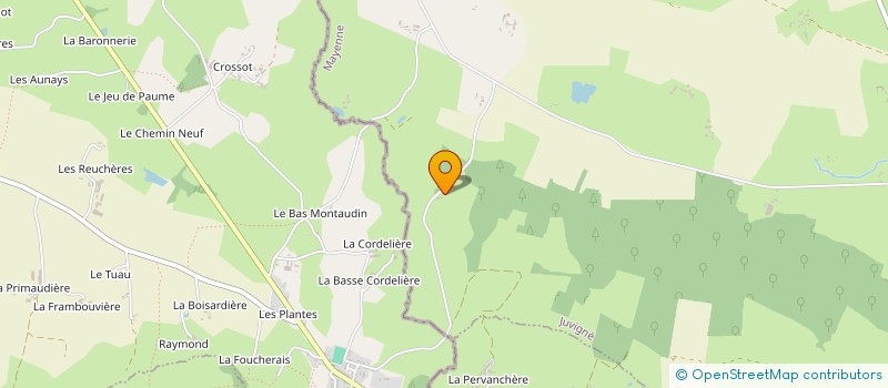 localisation de l'entreprise MONSIEUR VICTOR GALODE  JUVIGNE