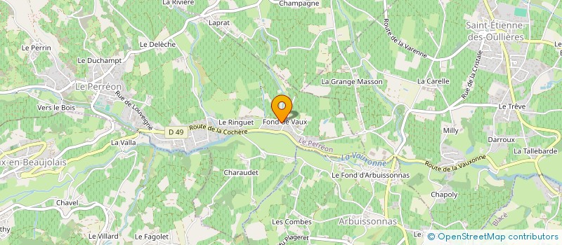 localisation de l'entreprise MONSIEUR VICTOR GALUCHOT  LE PERREON