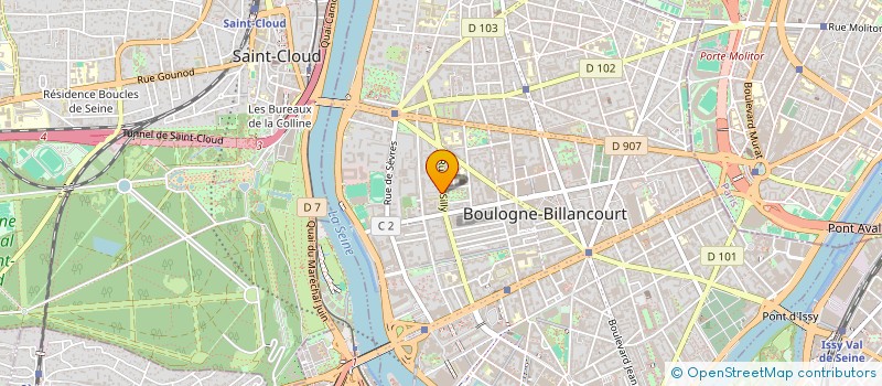 localisation de l'entreprise MONSIEUR VICTOR GARCIA WIGUERAS AVILES à BOULOGNE-BILLANCOURT
