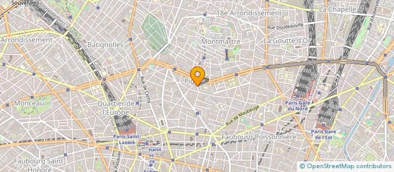 localisation de l'entreprise MONSIEUR VICTOR GAREL  PARIS