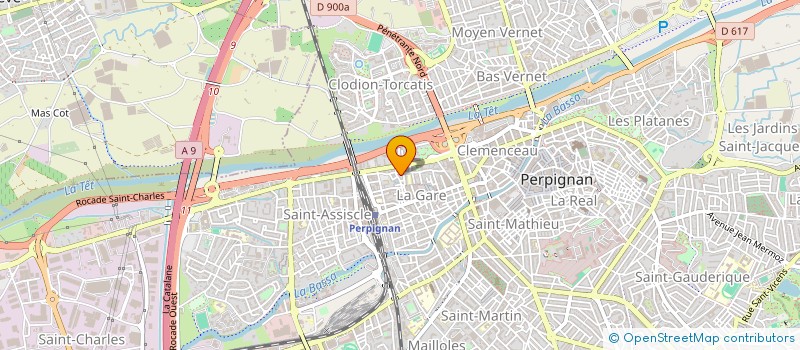 localisation de l'entreprise MONSIEUR VICTOR GARINO  PERPIGNAN