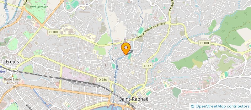 localisation de l'entreprise MONSIEUR VICTOR GASTALDI  SAINT-RAPHAEL