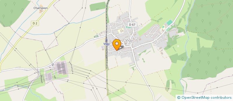 localisation de l'entreprise MONSIEUR VICTOR GAUVILLE  VIGY