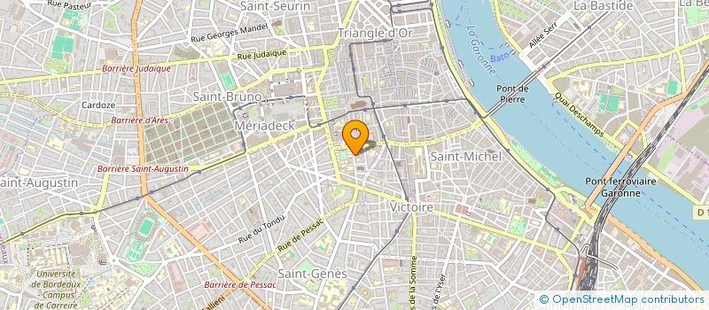 localisation de l'entreprise MONSIEUR VICTOR GAYAN  BORDEAUX