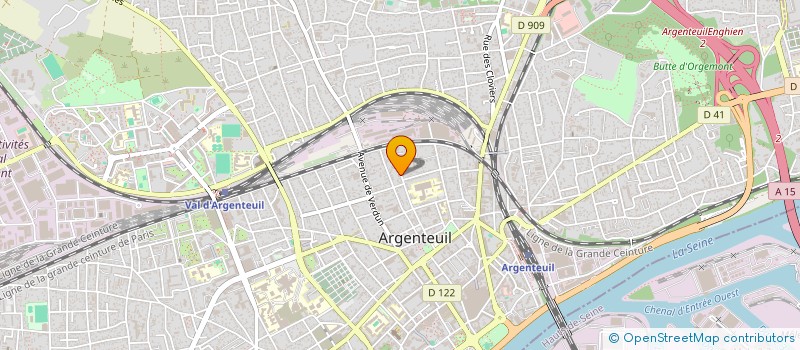 localisation de l'entreprise MONSIEUR VICTOR GEOFFROY  ARGENTEUIL