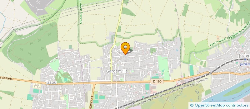 localisation de l'entreprise MONSIEUR VICTOR-GEORGES GONCALVES  GARGENVILLE