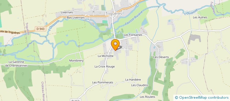 localisation de l'entreprise MONSIEUR VICTOR GEPHINE à TRIGUERES