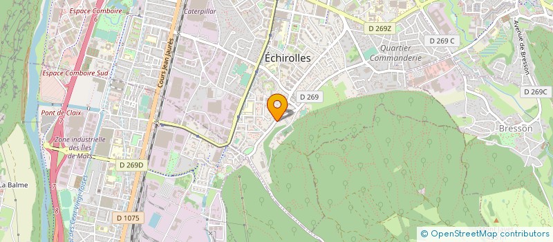 localisation de l'entreprise MONSIEUR VICTOR GHERMAN à ECHIROLLES