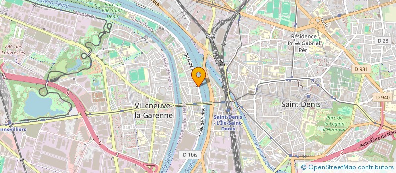 localisation de l'entreprise MONSIEUR VICTOR GHIES  L'ILE-SAINT-DENIS