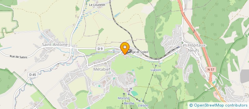 localisation de l'entreprise MONSIEUR VICTOR GIANNOTTA  SAINT-MARTIN-DE-LANSUSCLE