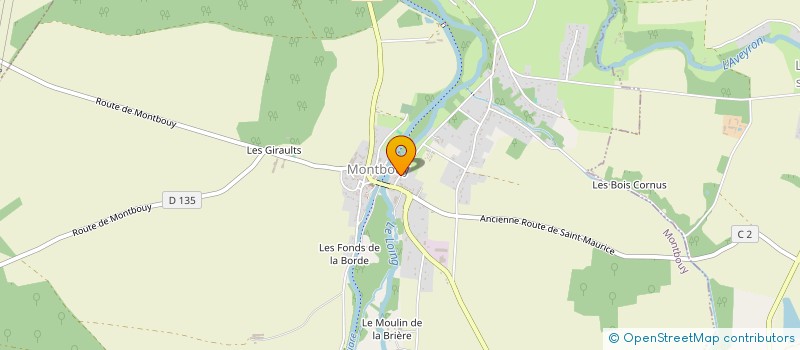 localisation de l'entreprise MONSIEUR VICTOR GIDEI à MONTBOUY