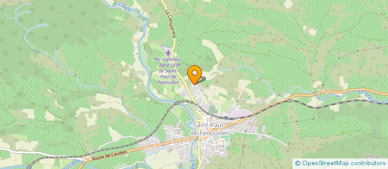 localisation de l'entreprise MONSIEUR VICTOR GIGOT  SAINT-PAUL-DE-FENOUILLET