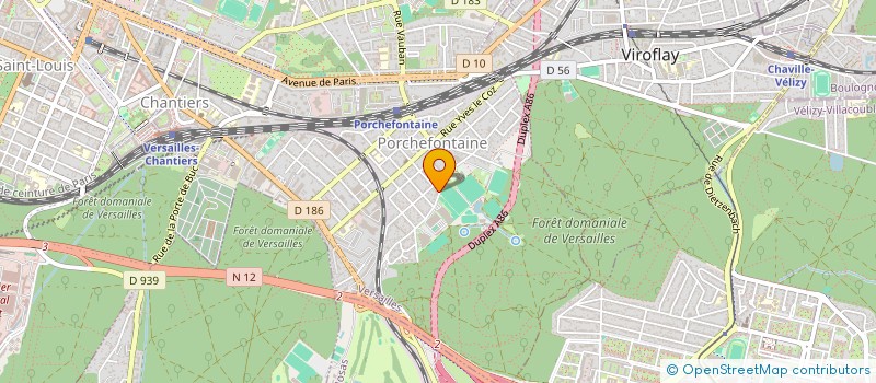 localisation de l'entreprise MONSIEUR VICTOR GILLET à VERSAILLES