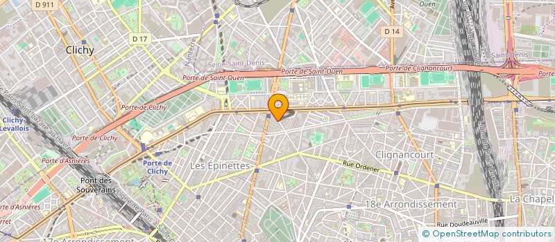 localisation de l'entreprise MONSIEUR VICTOR GIROD  PARIS