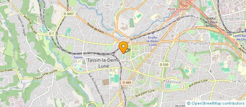 localisation de l'entreprise MONSIEUR VICTOR GIROUD  TASSIN-LA-DEMI-LUNE