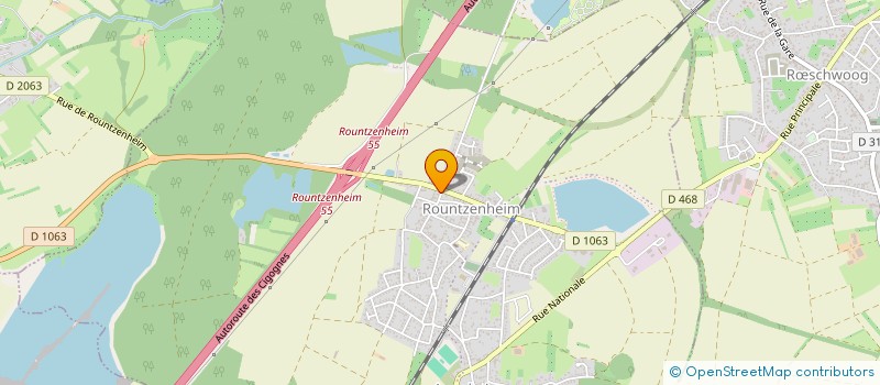 localisation de l'entreprise MONSIEUR VICTOR GLUCK  LEUTENHEIM