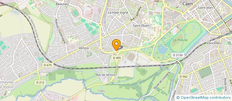 localisation de l'entreprise MONSIEUR VICTOR GODEFROY à CAEN