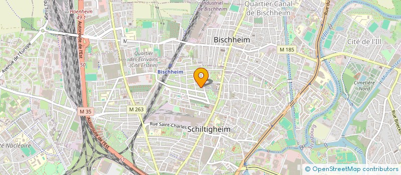 localisation de l'entreprise MONSIEUR VICTOR GOETZ  SCHILTIGHEIM