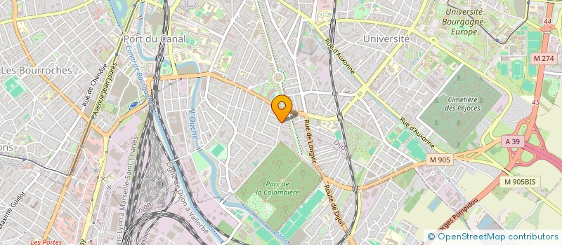 localisation de l'entreprise MONSIEUR VICTOR GONCALVES  DIJON