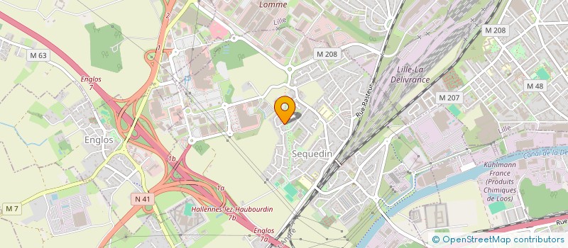 localisation de l'entreprise MONSIEUR VICTOR GOSSELIN  SEQUEDIN