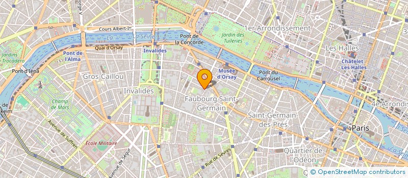 localisation de l'entreprise MONSIEUR VICTOR GRARE  PARIS