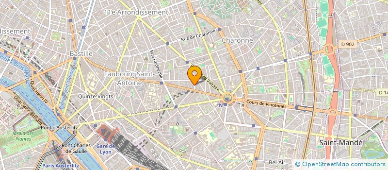 localisation de l'entreprise MONSIEUR VICTOR GRILLO  PARIS