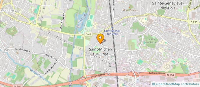 localisation de l'entreprise MONSIEUR VICTOR GROSU  SAINT-MICHEL-SUR-ORGE