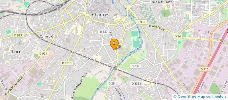 localisation de l'entreprise MONSIEUR VICTOR GUEGAN à CHARTRES