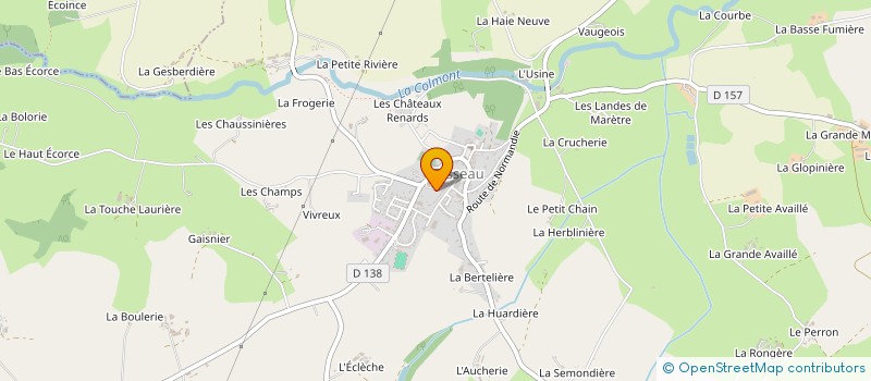 localisation de l'entreprise MONSIEUR VICTOR GUERRIER à SAINT-MARS-SUR-COLMONT