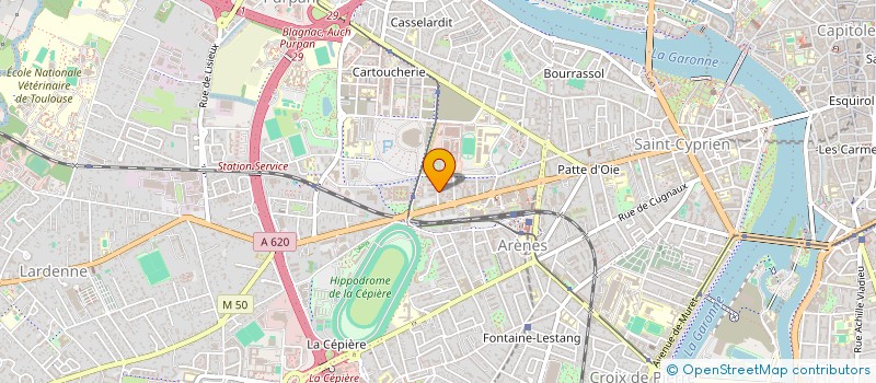 localisation de l'entreprise MONSIEUR VICTOR GUILLEMAUD à TOULOUSE