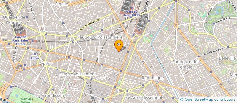 localisation de l'entreprise MONSIEUR VICTOR GUILLET  PARIS