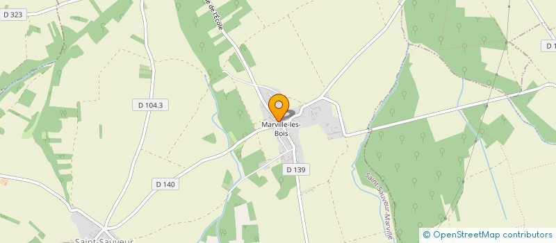 localisation de l'entreprise MONSIEUR VICTOR GUILLOTEAU à SAINT-SAUVEUR-MARVILLE