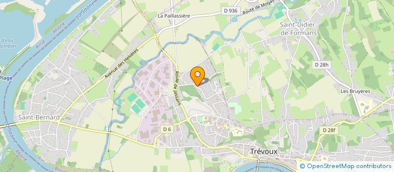 localisation de l'entreprise MONSIEUR VICTOR HAGA à TREVOUX