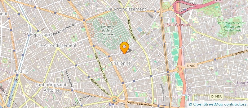 localisation de l'entreprise MONSIEUR VICTOR HALICKI  PARIS