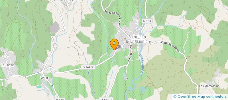 localisation de l'entreprise MONSIEUR VICTOR HAMEL  SAINT-JEAN-DE-LA-BLAQUIERE