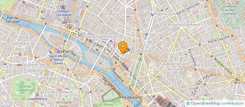 localisation de l'entreprise MONSIEUR VICTOR HANEN  PARIS