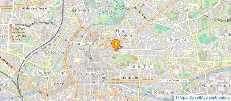 localisation de l'entreprise MONSIEUR VICTOR HASKINS  RENNES