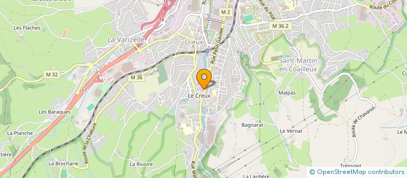 localisation de l'entreprise MONSIEUR VICTOR HENRIQUES BARROS à SAINT-CHAMOND